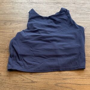 Athleta Conscious Crop High Neck Sports Bra A-C